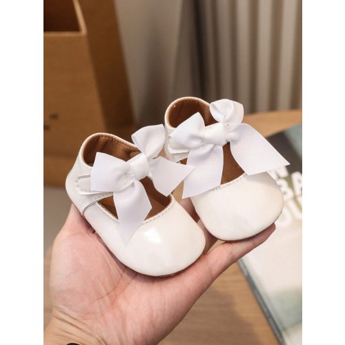 1 Pair Cute Bowknot Princess Style Toddler Girl Prewalker Shoes | SHEIN USA