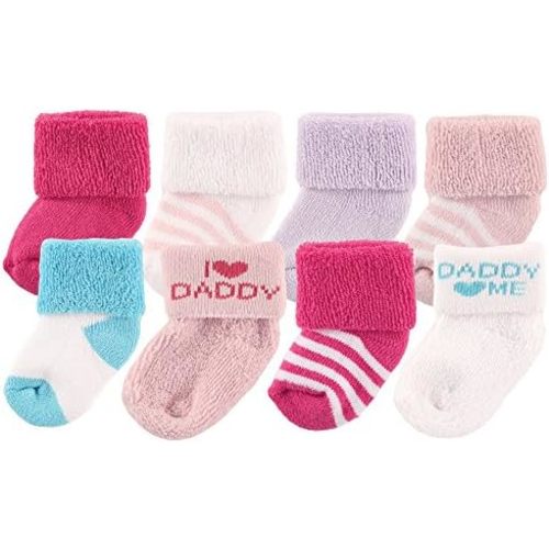 Luvable Friends Unisex Baby Newborn and Baby Terry Socks