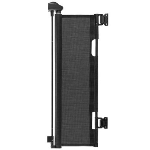 Angel Sar Retractable Baby Gate, Extends to 72.8 Inch, 31.3 Inch Tall, Mesh Safety Gate for Stairs, Hallways, Indoor Outdoor