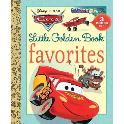 Cars Little Golden Book Favorites (Disney/Pixar Cars), (Hardcover)