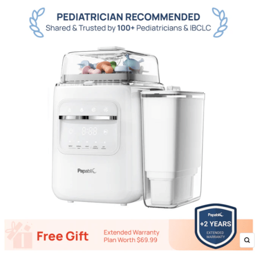 Papablic SafeguardPlus™ Baby Bottle Washer System