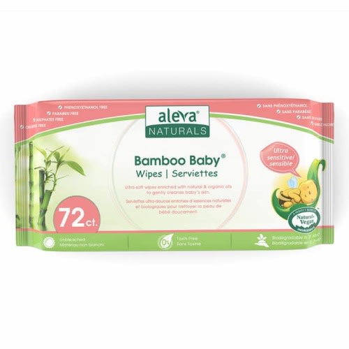 Bamboo Baby Sensitive Wipes (72ct)