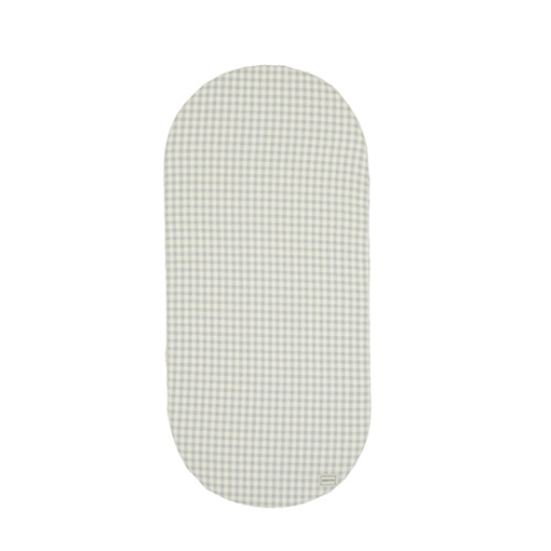 Fitted Sheet Vichy Blue · Minicoton