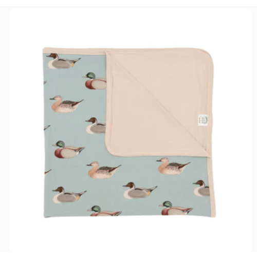 Hamner Hill Vintage Duck Boys Stroller Blanket