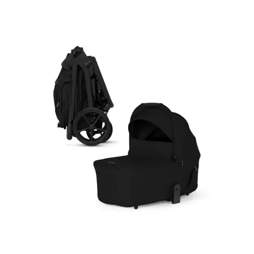 Breez Bassinet for Newborns - UPF50+ Hood & Bamboo Mattress