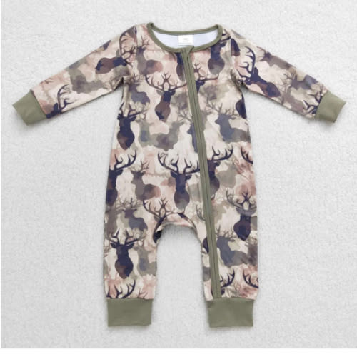Deer Zipper Romper – Little Southern Brand