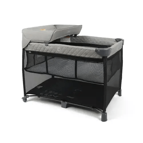 Jengo Voyager 3 in 1 Portacot Black | Baby Bunting AU
