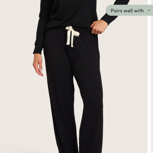 Goodnight Sleep Pants-Black
