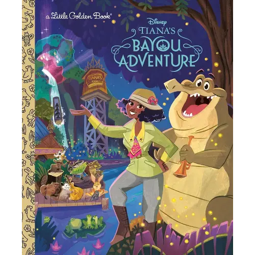 Tiana's Bayou Adventure (Disney Princess) (Little Golden Book)