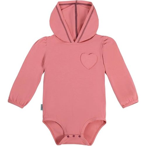 Baby Girl Hooded Sunzie, UPF 50+ Protection