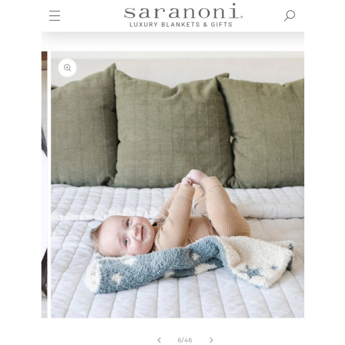 DOUBLE-LAYER BAMBONI® MINI BLANKETS