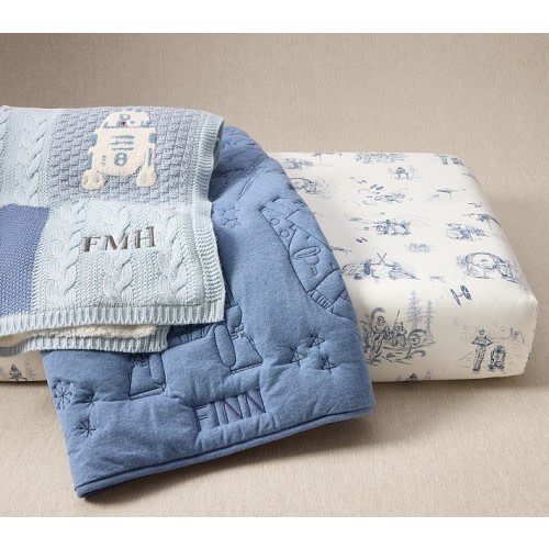 Star Wars™ Stitch Texture Baby Bedding Set