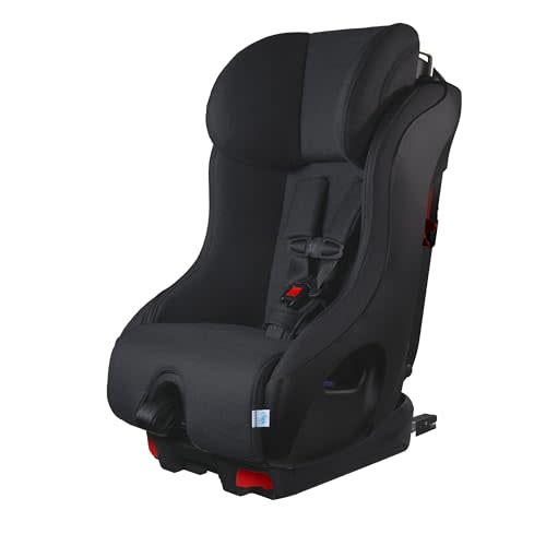 Clek Foonf Convertible Car Seat with Rigid Latch, Crumple Zone Safety System, Adjustable Headrest, Reclining Design, Anti-Rebound Bar & Flame Retardant-Free (Mammot Ziip)