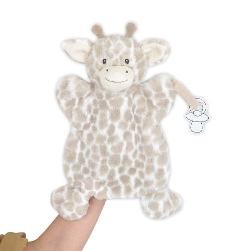 Gentry Giraffe-Paci Holder Puppet