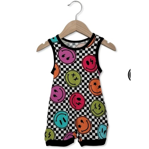 Check Your Mood Sleeveless Shorty Romper Luxe Edition | Cotton Bamboo Blend