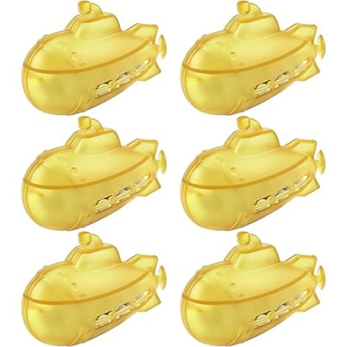 AMI PARTS Universal Humidifier Cleaner Fish for All Humidifiers and Fish Tank, Purifie Water, Soften Hard Water, Prevents Hard Water Build-Up, Humidifier Cleaner Float Submarine(6 Pack)