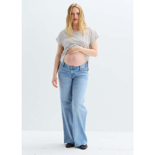The Relaxed Wide Leg Maternity Jean