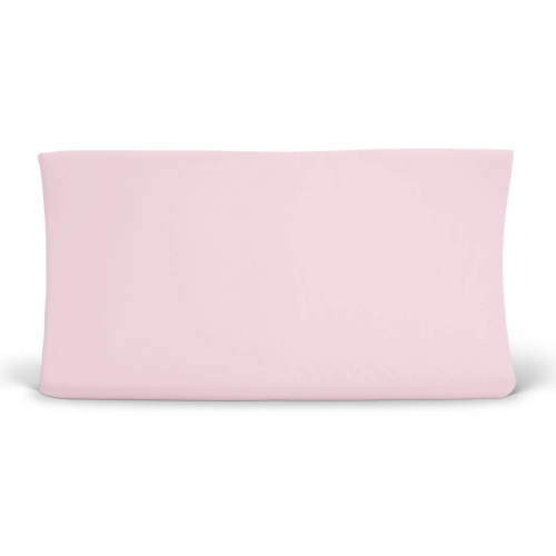 Solid Fancy Pink Bamboo Changing Pad Cover