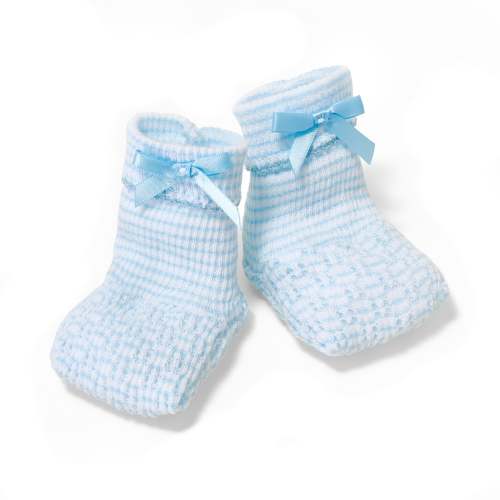 PatyKnit™ Solid Color Booties