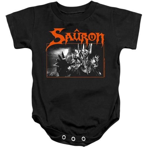 Popfunk Lord of The Rings Villains Collection Unisex Infant Snap Suit for Baby