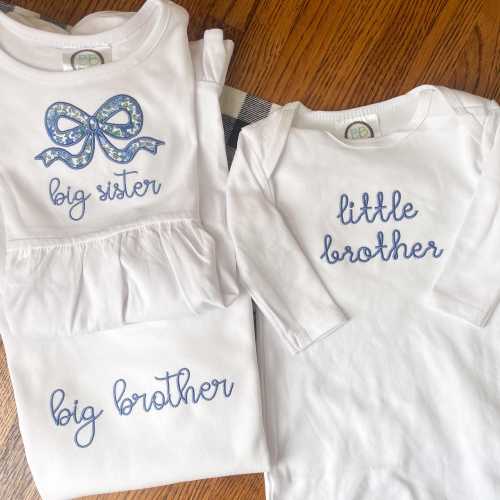 Little Sister Announcement Outfit