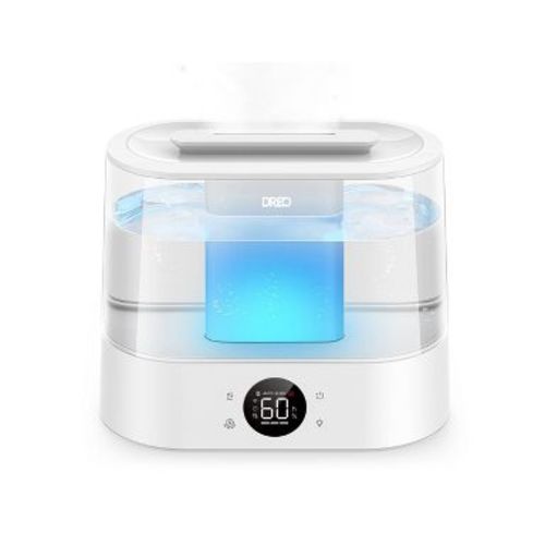 DREO Smart Cool Mist Humidifier with Diffuser and Nightlight, Top Fill for Large Room - 1gal &nbsp;
