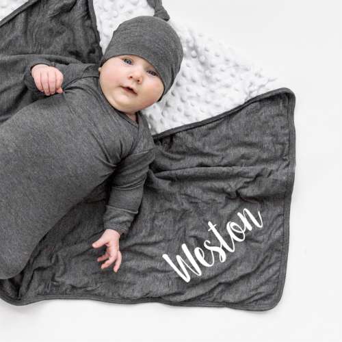 FLASH SALE -Reg 22.00- Personalized Silky Soft Minky Baby Blanket- Boys, Girls, newborn gift, baby shower gift, baby gift, Christmas Gift