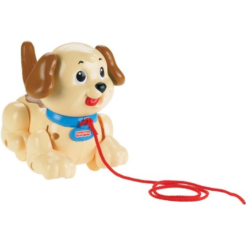Fisher-Price Lil' Snoopy Dog-Themed Pull Toy for Walking Infants & Toddlers