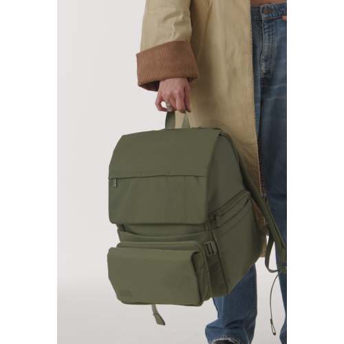 BÉIS 'The Ultimate Diaper Backpack' in Olive - Green Backpack Diaper Bag