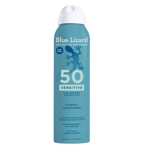 Blue Lizard Sensitive Mineral Sunscreen Spray - SPF 50+ - 5 oz