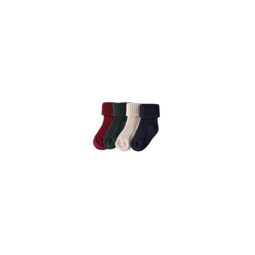 FOUR-PACK OF SOCKS WITH COLORED CUFFS - Multicolored | ZARA United States
