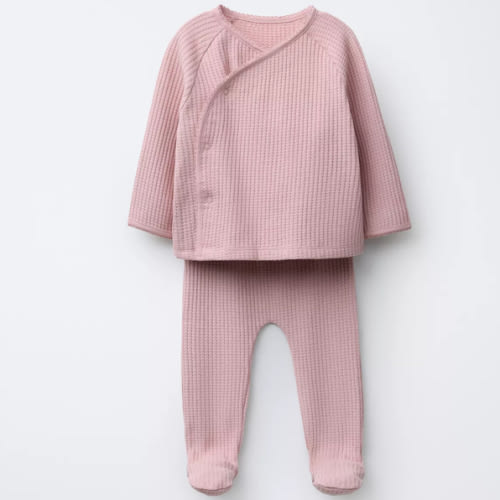 PICUETA T-SHIRT AND LEGGINGS SET - Chalk pink | ZARA United States