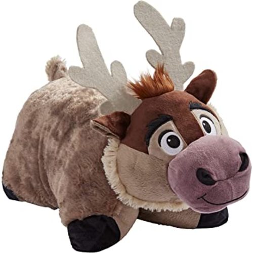 Pillow Pets Disney Frozen II Sven Reindeer Stuffed Animal Plush Brown