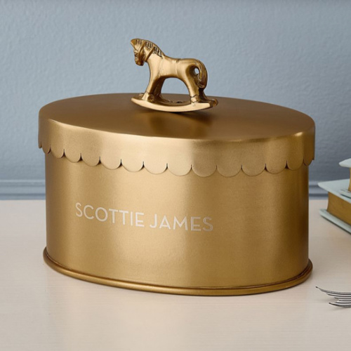 Chris Loves Julia Rocking Horse Keepsake Box