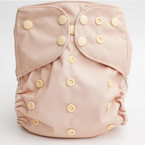 Luxe Pocket Cloth Diaper with Dual Inner Gussets and Athletic Wicking Jersey