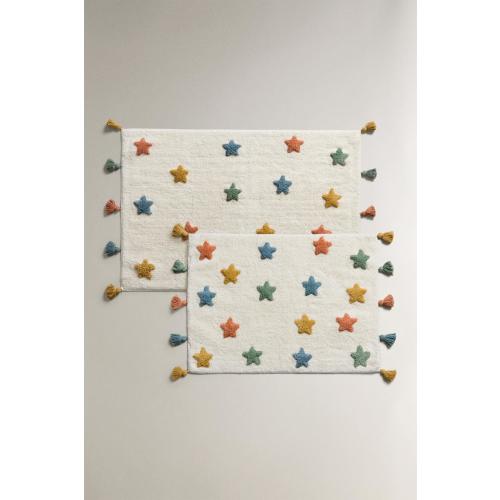 KIDS' STAR BATH MAT - Oyster-white | ZARA United States