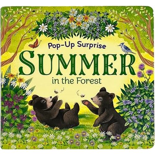 Summer In The Forest Deluxe Lift-a-Flap & Pop-Up Seasons Children's Board Book (Pop-Up Surprise)