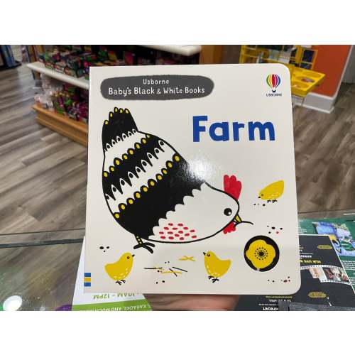 Usborne Baby’s Black and White Books “FARM”