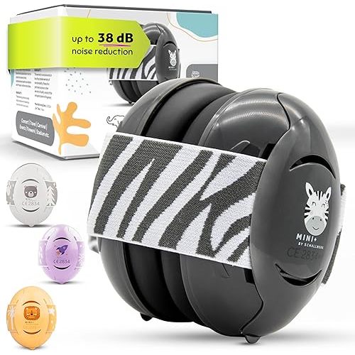 Schallwerk ® Mini+ Baby Ear Muffs – Noise Protection for Babies, Infants, Toddlers – CE & ANSI Certified Headphones