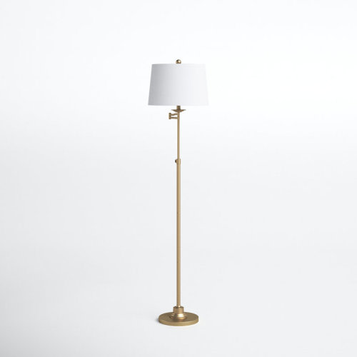 Joss & Main Rosalie 64.25" Swing Arm Floor Lamp & Reviews | Wayfair