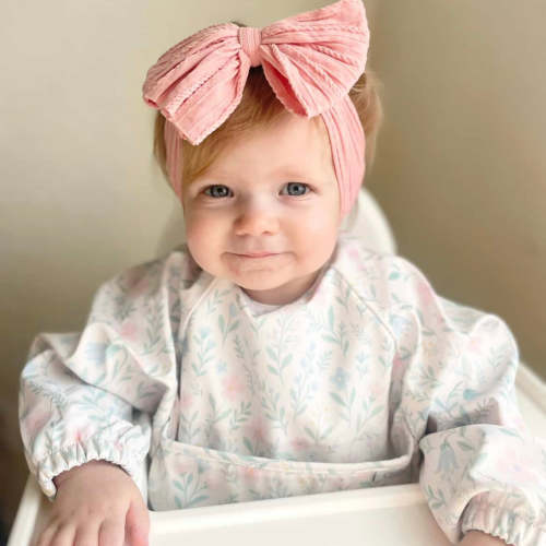 Calla and Friends The Grayson Long Sleeve Bib - Wildflower Dreams