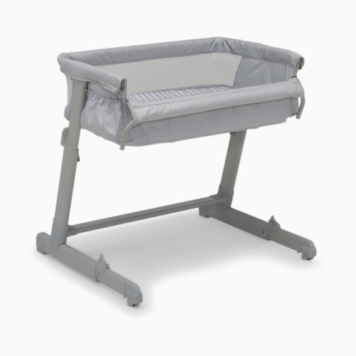 Delta Children babyGap Whisper Bedside Bassinet - Grey Stripes