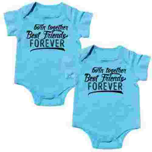 Nursery Decals and More Twin Baby Boys Shirts, Includes 2 Bodysuits, 3-6 Month BTBFF