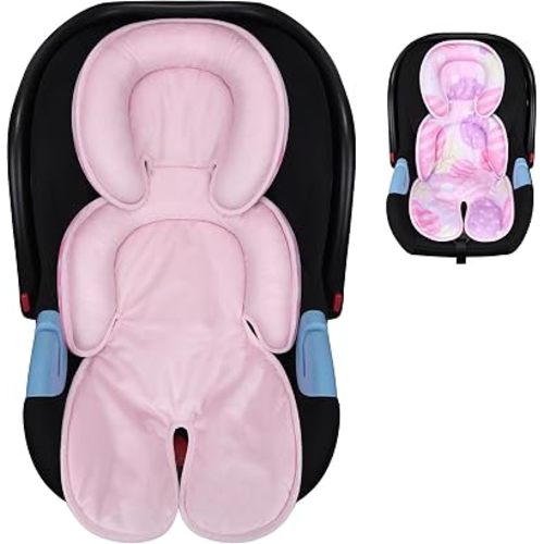 COOLBEBE Reversible Newborn Car Seat Insert for Infants 0–12 Months, Minky