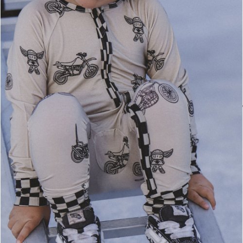 Moto Dreams Bamboo Kids Pajamas