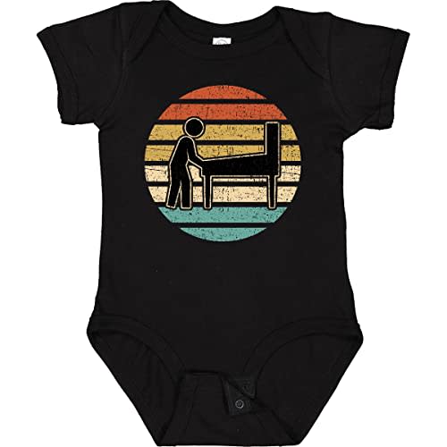 inktastic Pinball Retro Arcade Game Baby Bodysuit