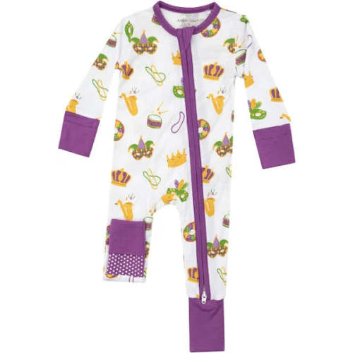 MG Zipper Romper | JuJu's Kids Boutique, 0-3 months