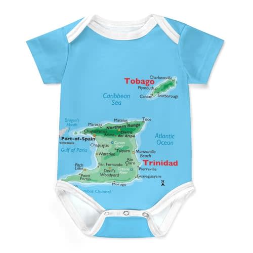 Maps of St Vincent And The Grenadines Newborn Baby Romper,Boy Girl Sweatshirt Outfit Romper