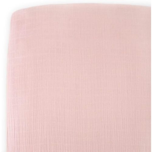 New LU Light Pink Playful Print Crib Sheet