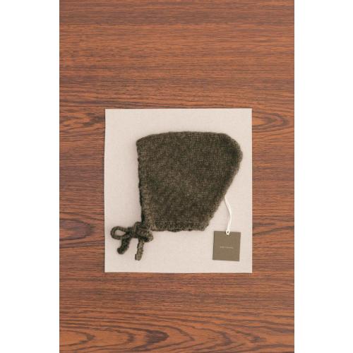 ZARA TIMELESS - WOOL BONNET - Dark khaki | ZARA United States